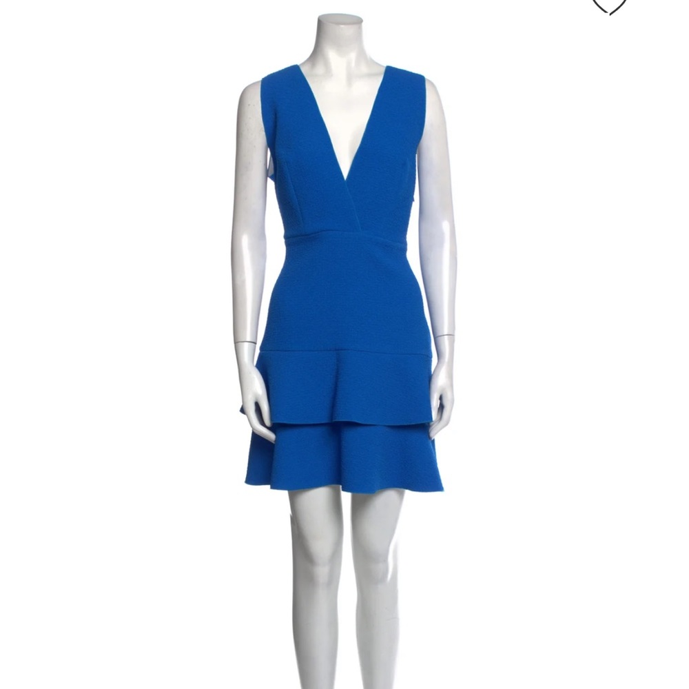 Sandro V-Neck Mini Dress
